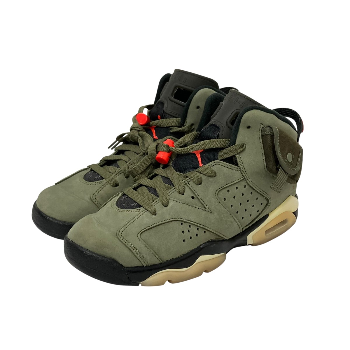 【中古】NIKE×CACTUS スニーカー CN1085-200 オリーブ 大きさ：24糎 【100626】（ナイキ）