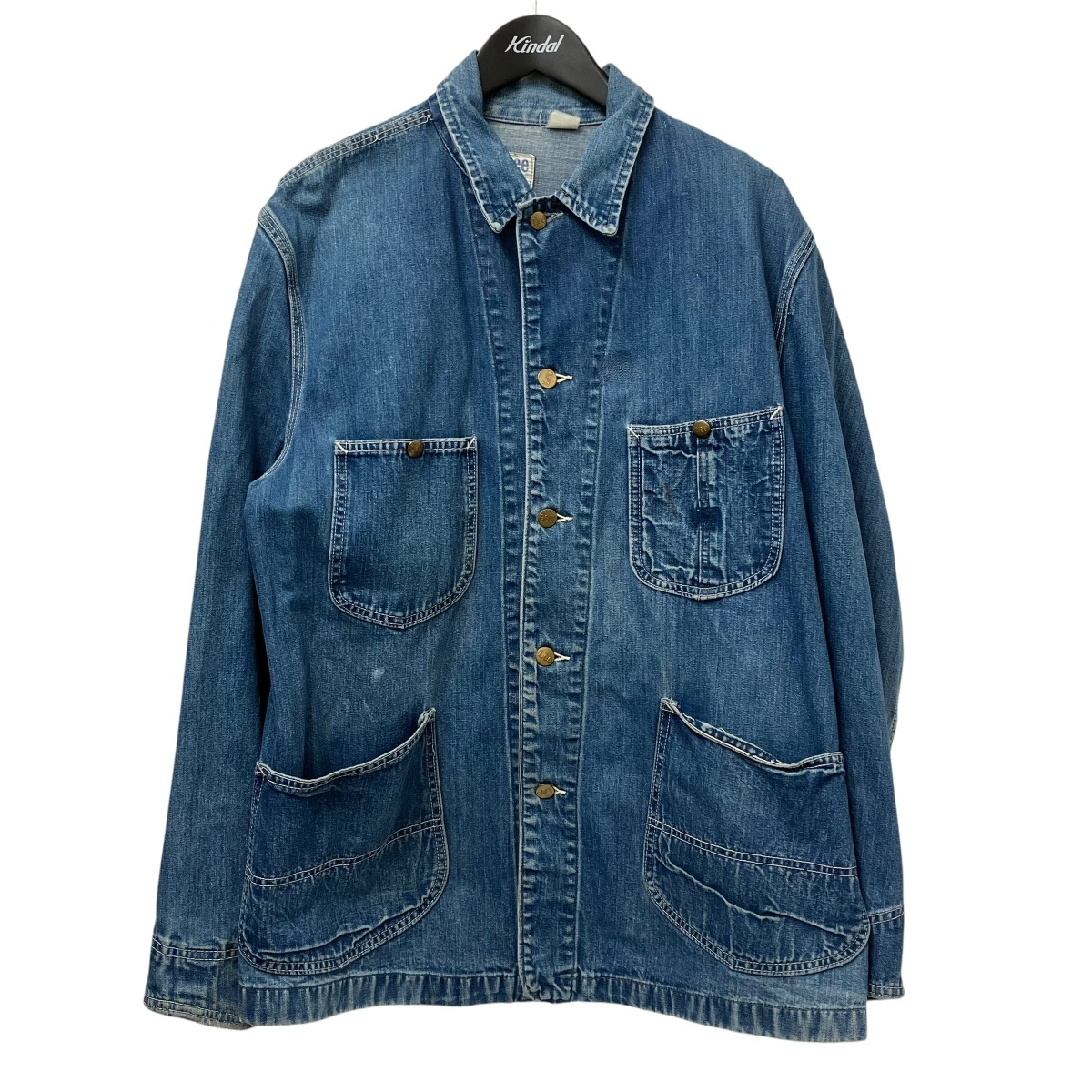 【中古】LEE 70s 91-J 押しかぶせる櫂 インディゴ 大きさ：- 【100626】（ロバート・エドワード・リー）
