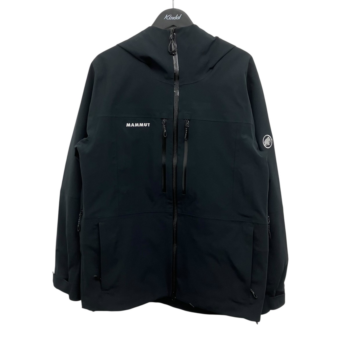 【中古】MAMMUT　ストーニー ハードシェル フーデッド ジャケット ブラック サイズ：M 【100626】（マムート）｜ブランド古着のカインドオル