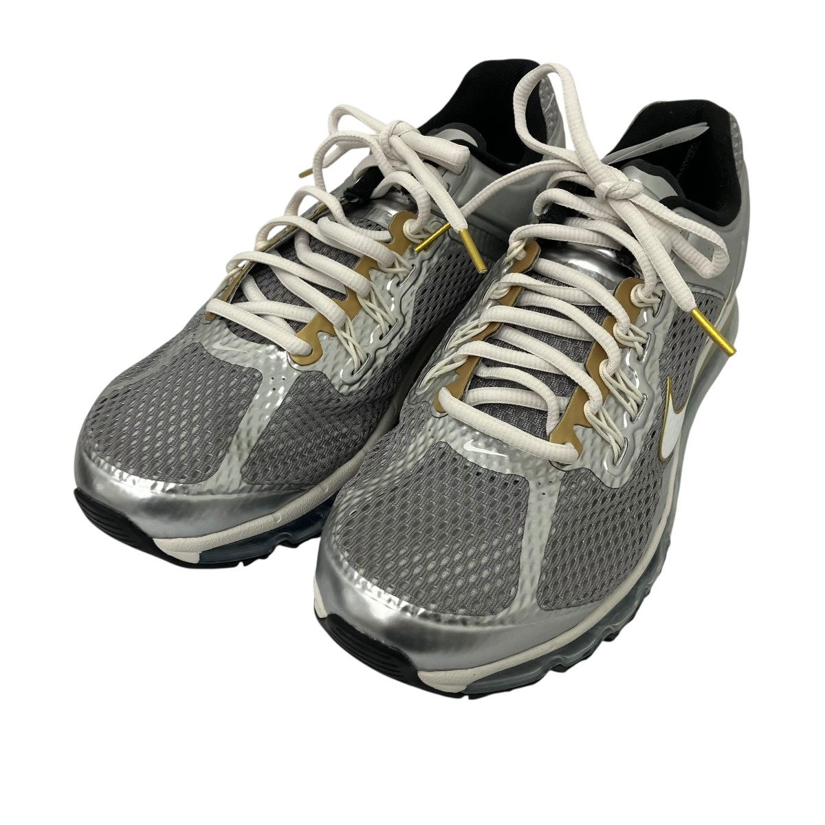 【中古】NIKE ローカットスニーカー しろがね色 大きさ：28.0糎 【100626】（ナイキ）
