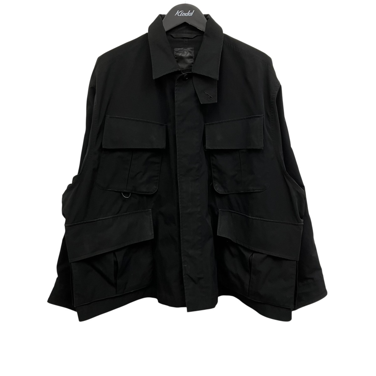 【中古】DAIWA PIER39 ジャングルファティーグジャケット 黒いこと 大きさ：M 【100626】（ダイワピア39）