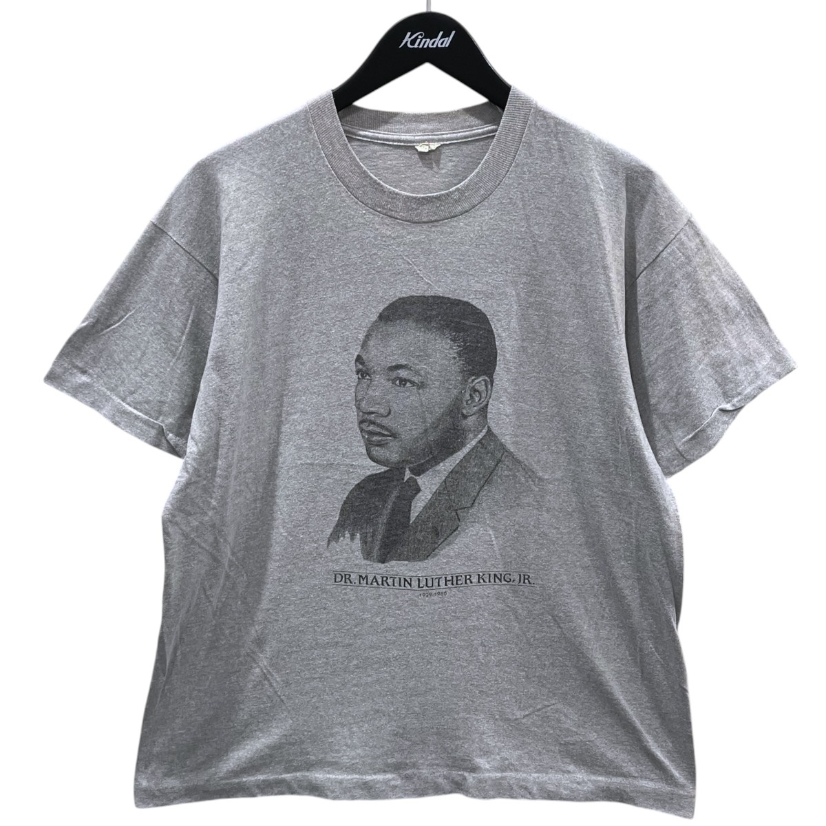 【中古】SCREEN STARS 80s 第一人者代理牧師 刷り上げるプルオーバー DR． MARTIN LUTHER KING， JR． マーティン ルーサー 第一人者 お坊っちゃん 薄墨色 大きさ：XL 【100626】（スクリーンスターズ）