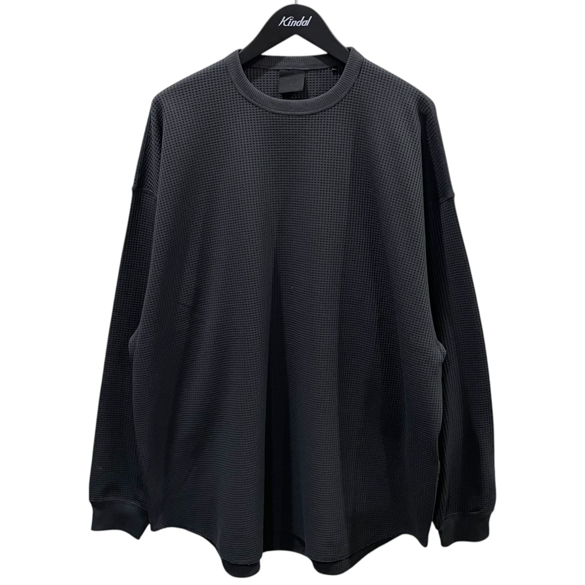 【中古】DAIWA PIER39 24AW 長袖カットソー TECH THERMAL CREW L／S テック サーマル 労働者の一団 ロング捩り BE-34024W 濃灰色 大きさ：L 【100626】（ダイワピア39）