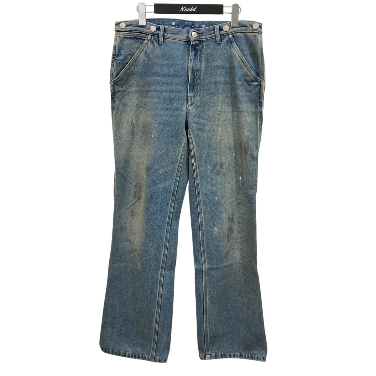 【中古】Maison Margiela ジーンズズボン下 S50天使の都市0077 インディゴ 大きさ：34 【100626】（メゾンマルジェラ）