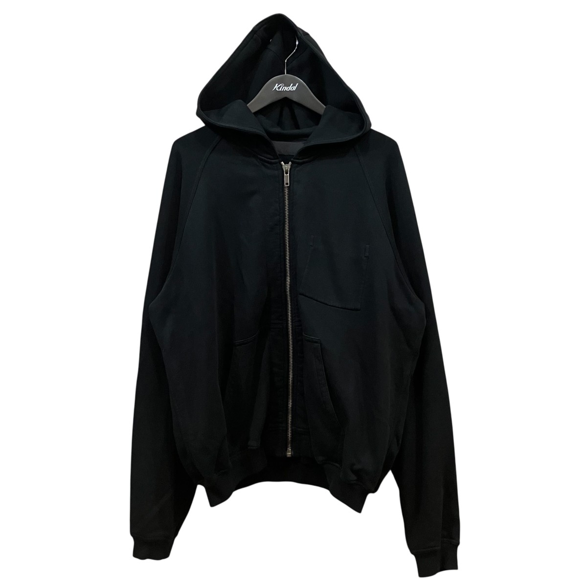 【中古】HAIDER ACKERMANN ジップパーカー 黒いこと 大きさ：S 【110626】（ハイダー・アッカーマン）