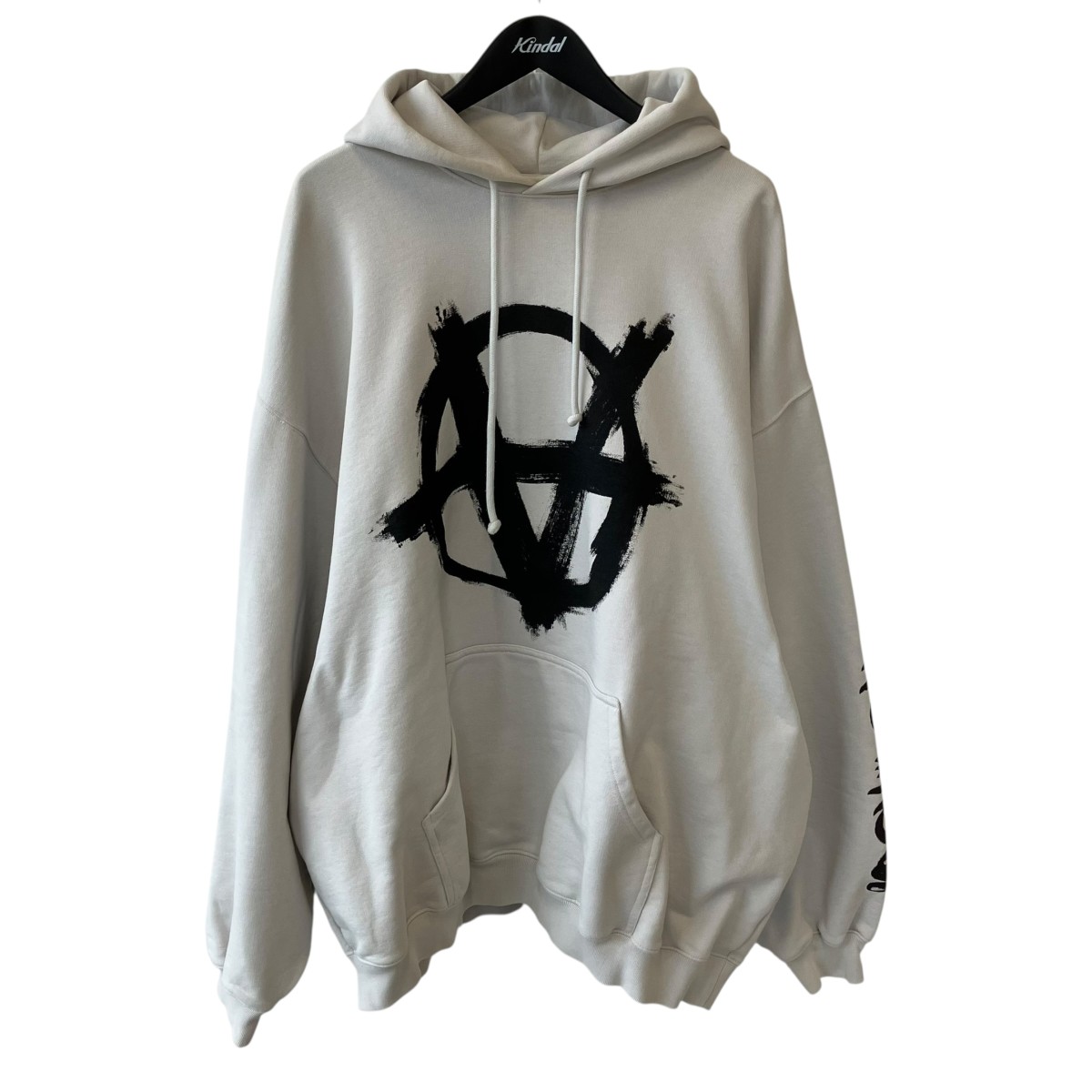 【中古】VETEMENTS パーカー UE64HD700WB グレー サイズ:M 【110626】(ヴェトモン)|ブランド古着のカインドオル