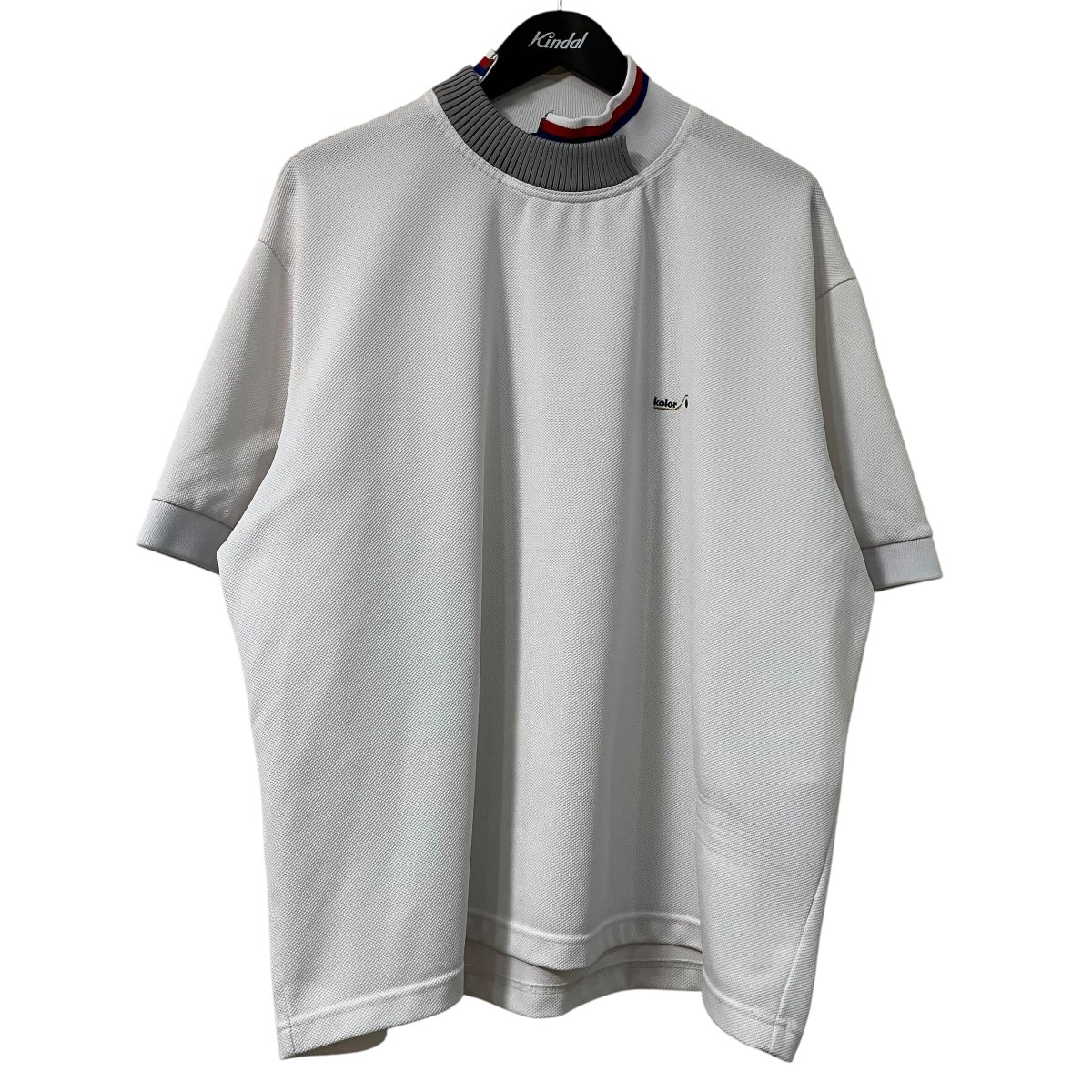 【中古】KOLOR Pe鹿の子 メッシュＴシャツ 22SCM-T04202 マルチ色合い 大きさ：3 【110626】（色合い）
