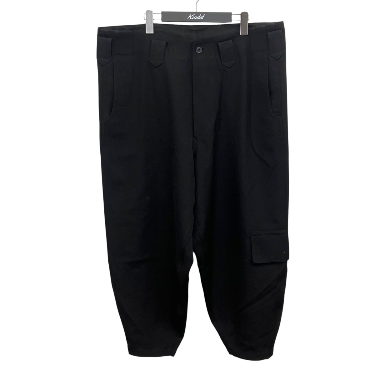 【中古】Yohji Yamamoto pour homme 広広としたズボン下 黒いこと 大きさ：2 【110626】（ヨウジヤマモトプールオム）