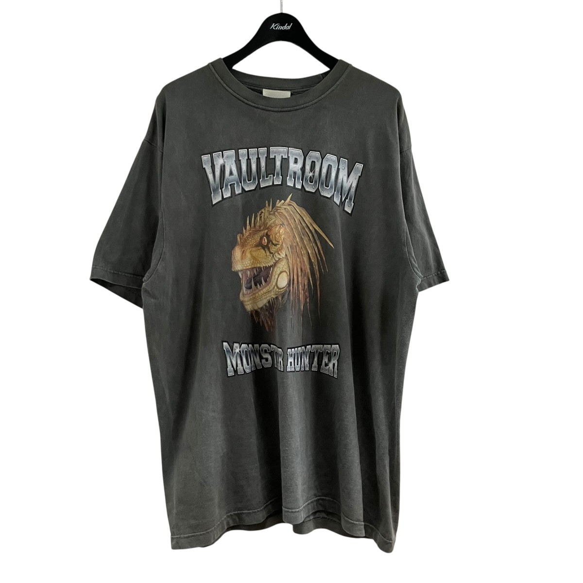 【中古】VAULTROOM ドスジャグラスプリントプルオーバー 薄墨色 大きさ：XL 【110626】（雄捩子お部屋）