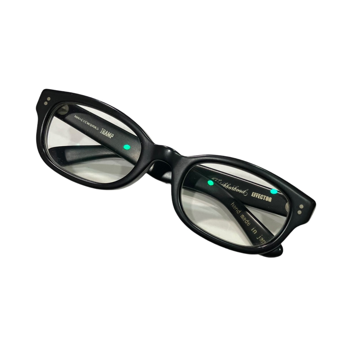 【中古】NEIGHBORHOOD×EFFECTOR メガネ 黒いこと 【110626】（ネイバーフッド×エフェクター）