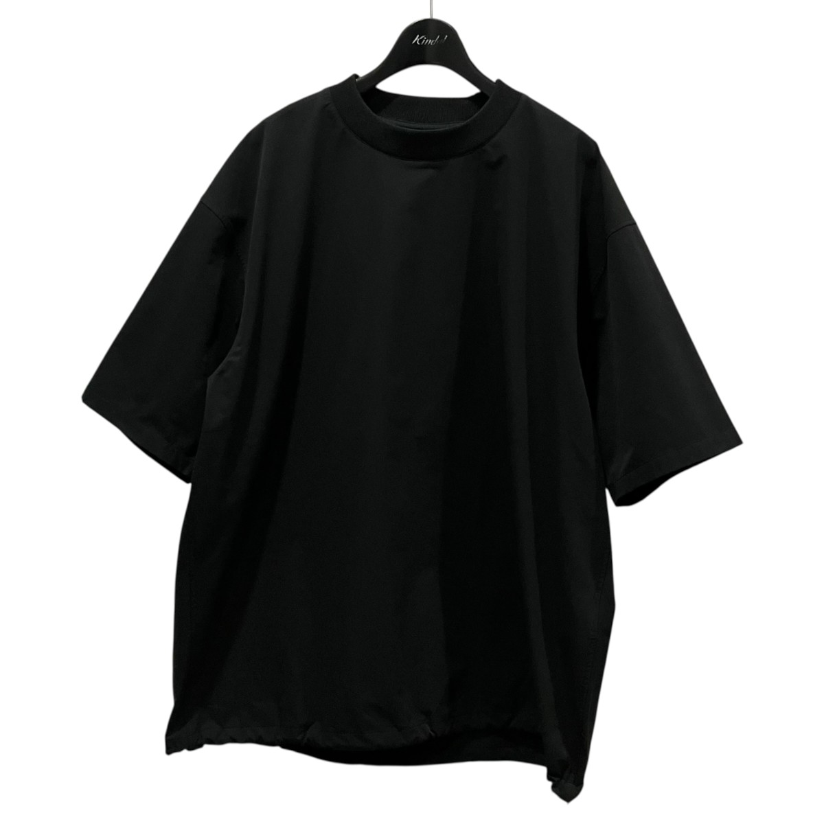 【中古】DAIWA PIER39 TECH MOCK NECK S S TEE 裾ドローコードテックプルオーバー BE-63025 黒いこと 大きさ：L 【110626】（ダイワピア39）
