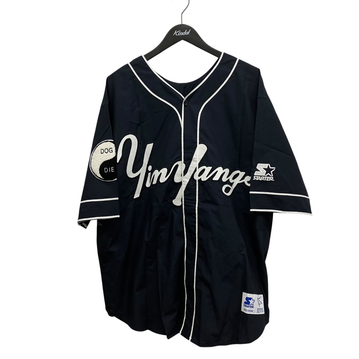 【中古】Black Weirdos 野球プルオーバー 23SS-SH03 米国海軍 大きさ：S 【110626】（ブラックウィドウ）