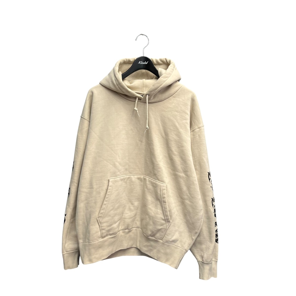 【中古】MASSES SWEAT HOODED DRAGON ティーシャツパーカー ベージュ 大きさ：M 【110626】（マシス）