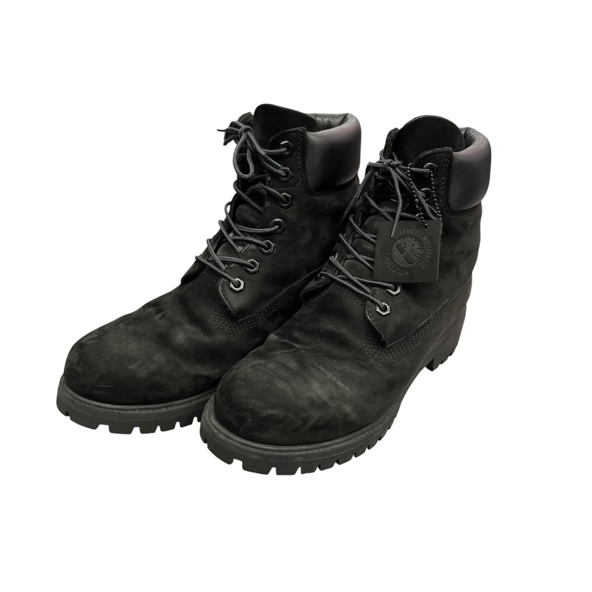 【中古】Timberland 6in 割り増し金 お水校正刷り ブーツ 10073 黒いこと 大きさ：26コマーシャル 【110626】（ティンバーランド）