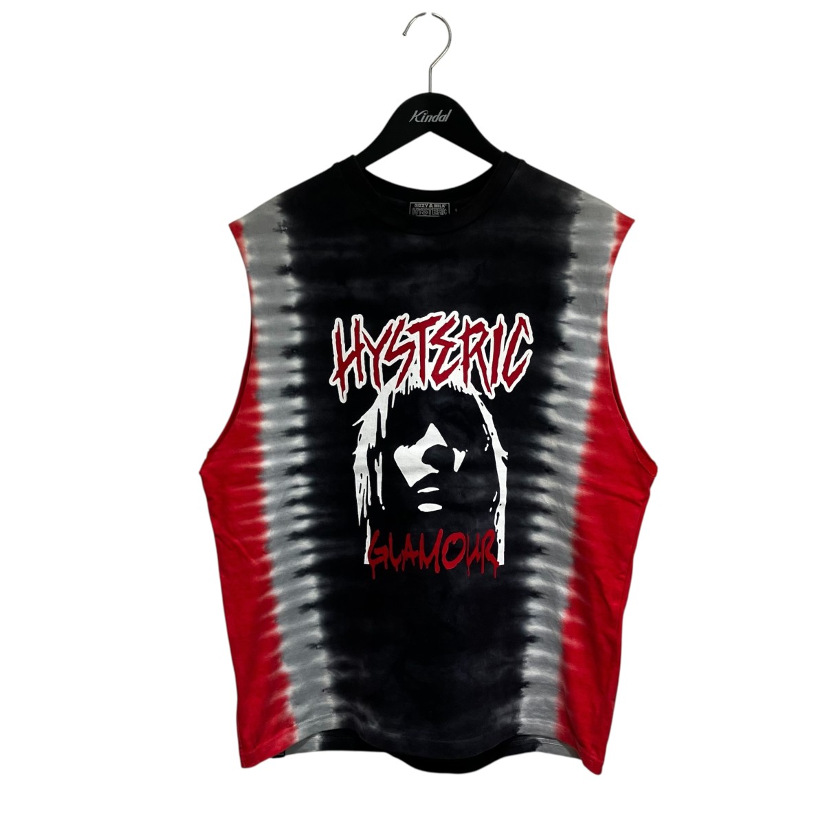 【中古】Hysteric Glamour ノースリーブプルオーバー 02251CR02 マルチ色合い 大きさ：L 【110626】（ヒステリックグラマー）