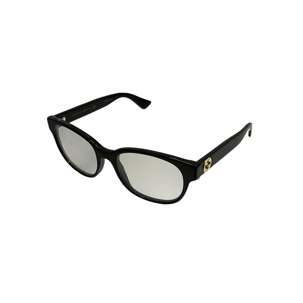 【中古】GUCCI　眼鏡 GG0040O ブラック サイズ：51□18-140 【170726】（グッチ）｜ブランド古着のカインドオル 12,366円