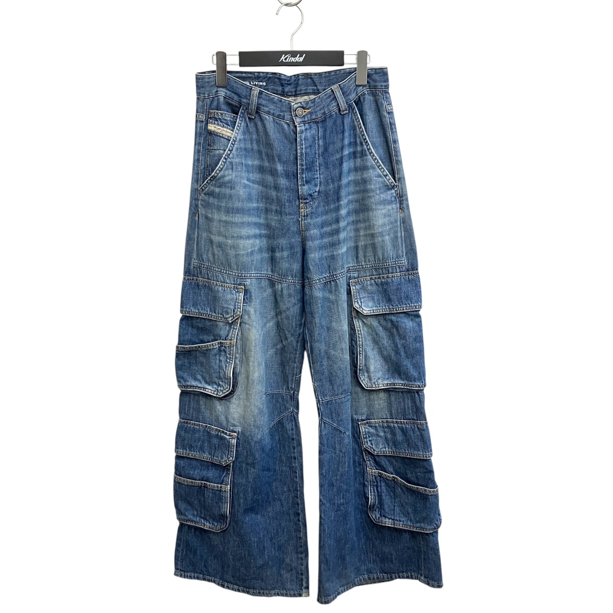 【中古】DIESEL D-SIRE-CARGO-D ジーンズズボン下 ONJAM インディゴ 大きさ：25 【120626】（ディーゼル）