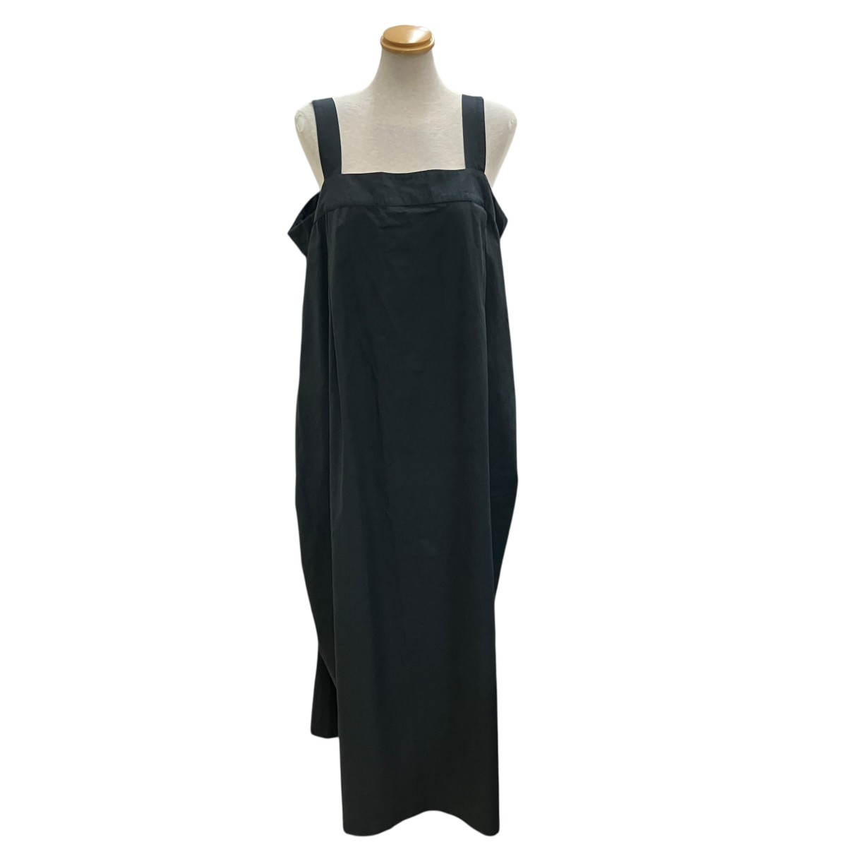 【中古】JOURNAL STANDARD LUXE ミリタリークロスベアワンピース 24040440002030 ブラック サイズ:FREE 【130626】(ジャーナルスタンダードラックス)|ブランド古着のカインドオル