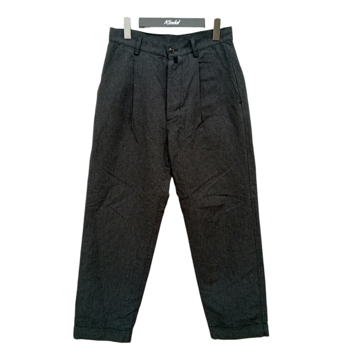 【中古】CONFECTシャンブレー パンツ 02233-0004 グレー サイズ:3【価格見直し】|ブランド古着のカインドオル