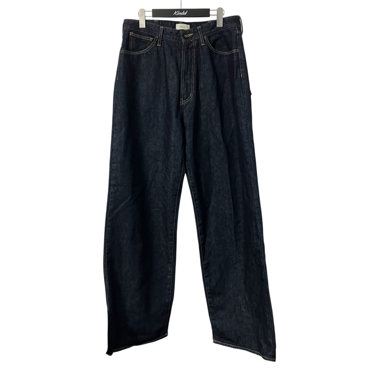【中古】Toironier　25AW 5Pocket Denim Pants デニムパンツ 2530004 インディゴ サイズ：3 【140626】（トワロニエ）｜ブランド古着のカインドオル