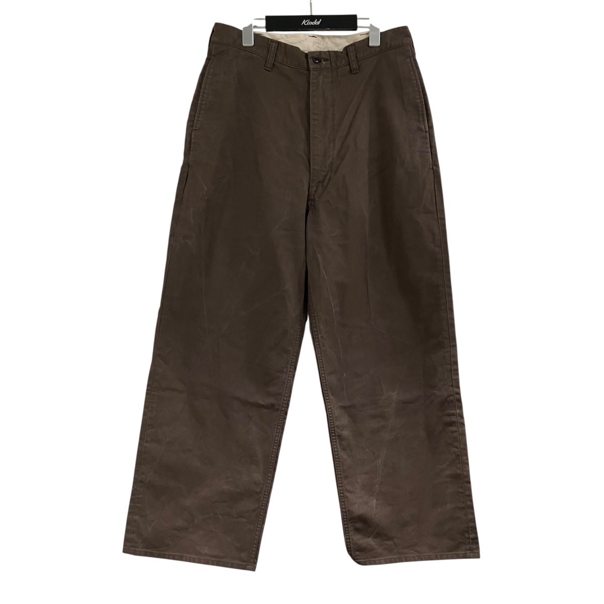 【中古】cantate ウィップコードチノパンツ ブラウン サイズ:32 【100726】(カンタータ)|ブランド古着のカインドオル