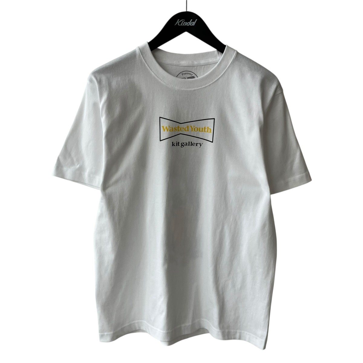 【中古】Wasted Youth&times;KIT GALLERY　半袖Tシャツ ホワイト サイズ：M 【150626】（ウェイステッドユース&times;キットギャラリー）｜ブランド古着のカインドオル