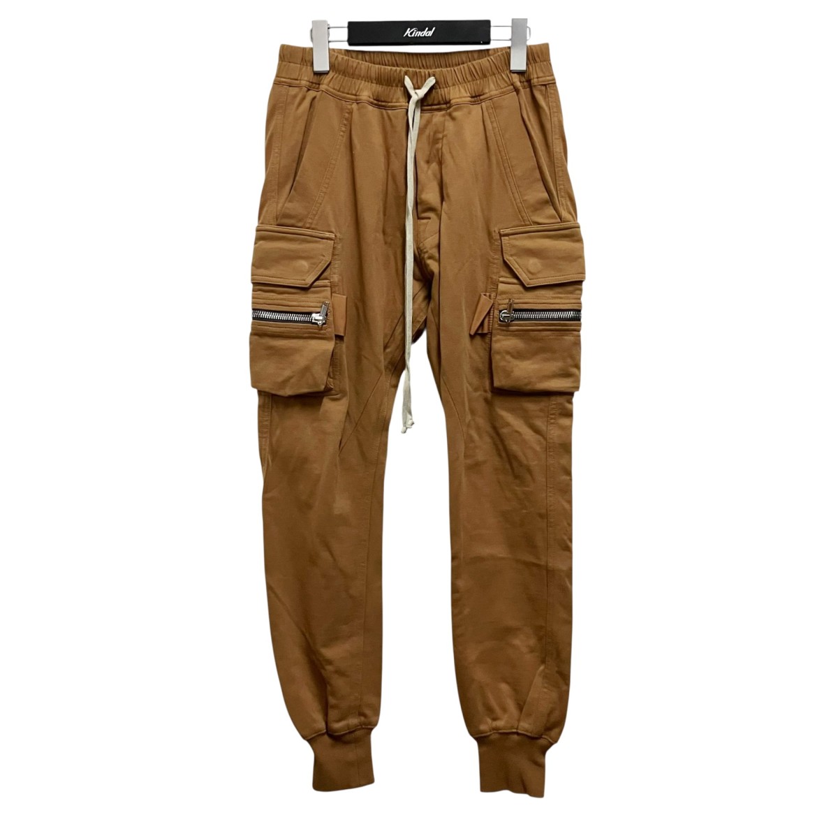 【中古】RICK OWENS　21AW MASTODON CARGO PANTS カーゴパンツ RU02A5396 BA ブラウン サイズ：48 【150626】（リックオウエンス）｜ブランド古着のカインドオル