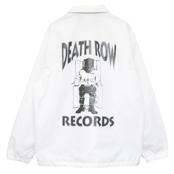 【中古】WACKO MARIA 2025AW DEATH ROW RECORDS COACH JACKET デスロウレコード コーチジャケット DEATHROW-WM-BL01 ホワイト サイズ:XL 【140626】(ワコマリア)|ブランド古着のカインドオル