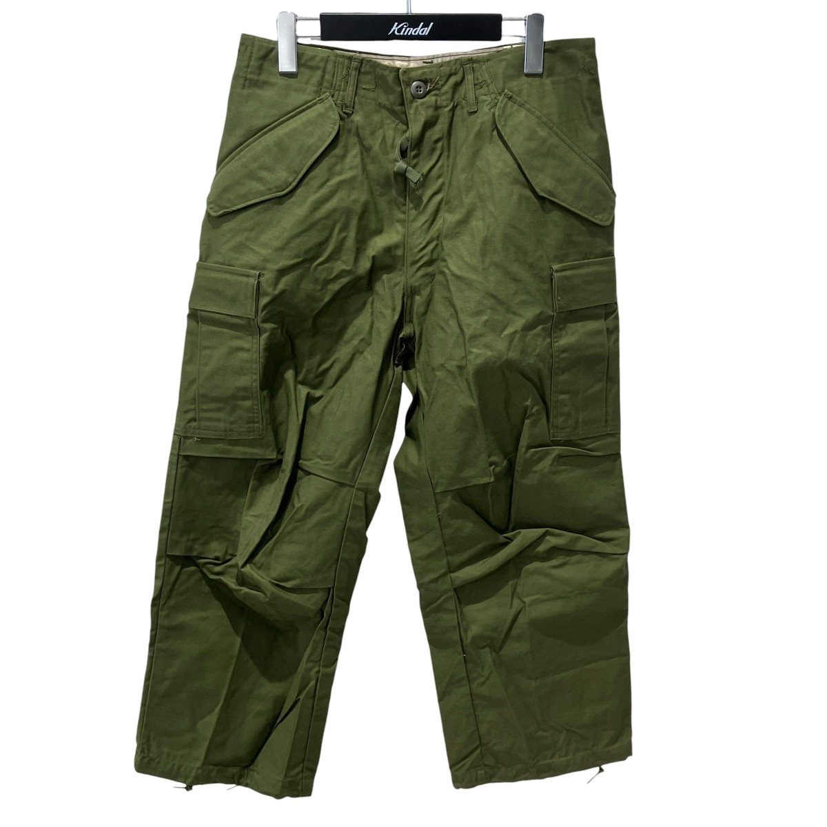 【中古】US ARMY　70s M-65ミリタリーフィールドパンツ カーゴパンツ 8415-782-2950 カーキ サイズ：S-S 【150626】（ユーエスアーミー）｜ブランド古着のカインドオル