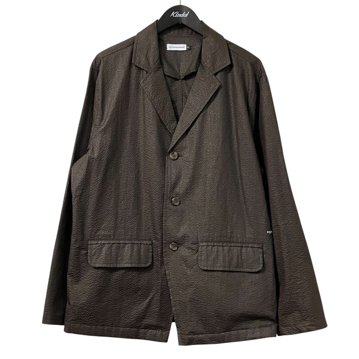 【中古】POP TRADING COMPANY ジャケット 7883155274 ブラウン サイズ:M 【160626】(ポップトレーディングカンパニー)|ブランド古着のカインドオル