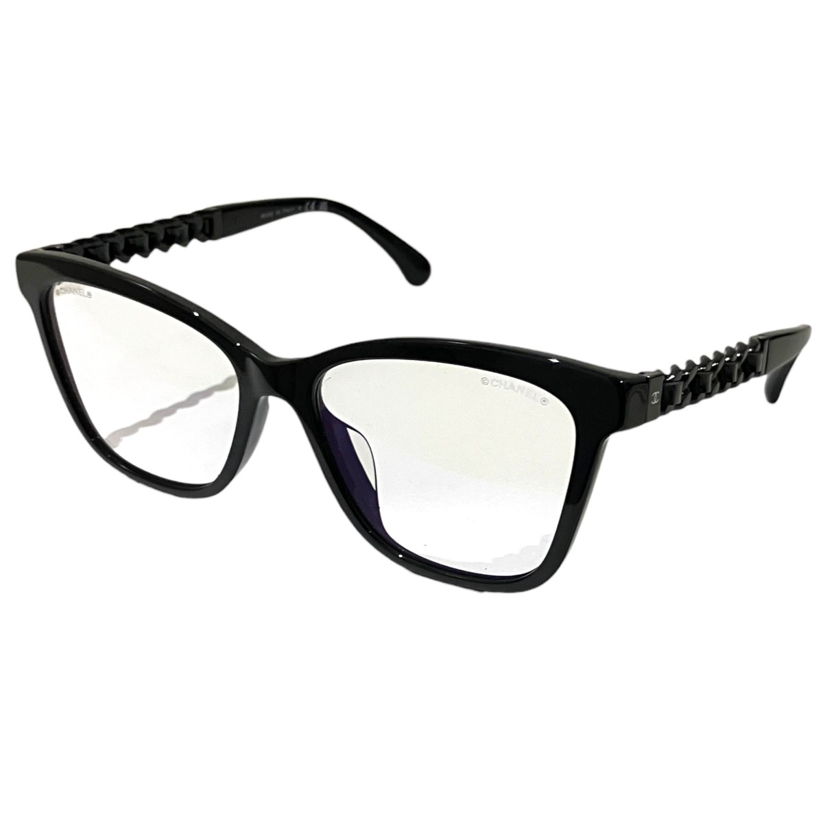 【中古】CHANEL 眼鏡 3429-S-A c.888SB ブラック サイズ:54□16−140 【160626】(シャネル)|ブランド古着のカインドオル