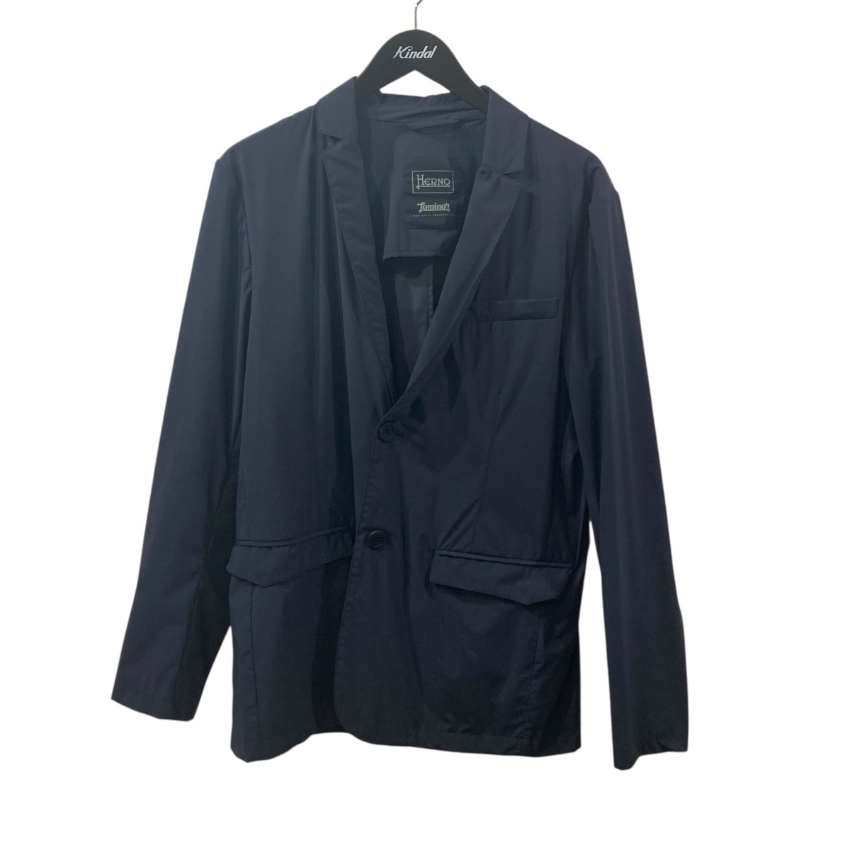 【中古】HERNO　ジャケット GA00021UL-12803-9201 ネイビー サイズ：48 【160626】（ヘルノ）｜ブランド古着のカインドオル