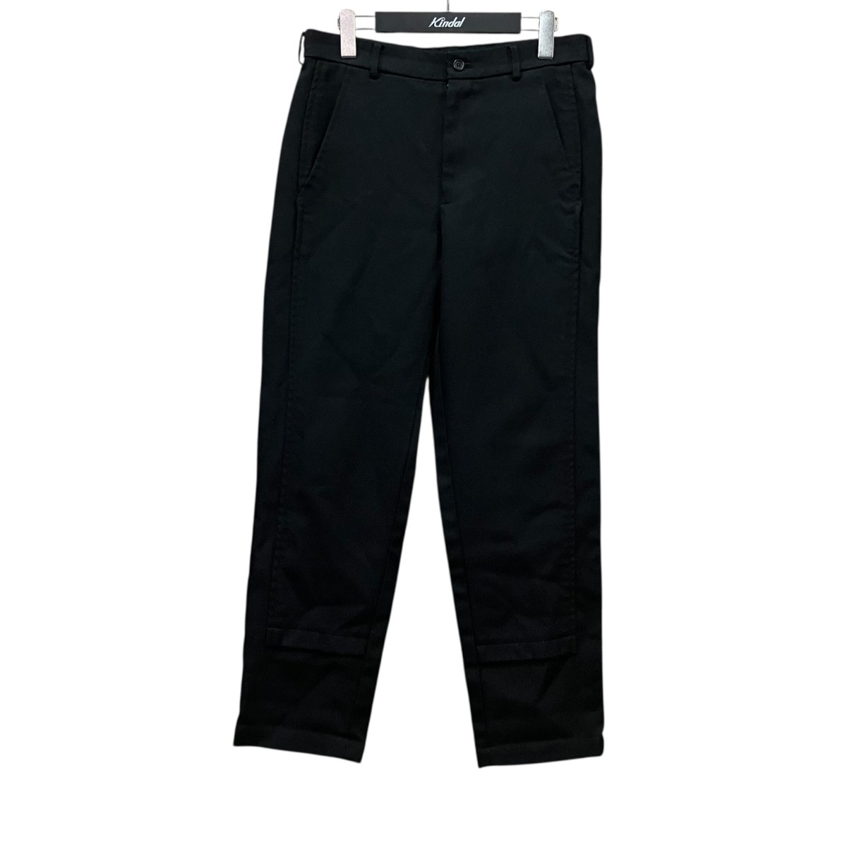 【中古】BRACK COMME des GARCONS　縮絨ドッキングパンツ ブラック サイズ：M 【170626】（ブラックコムデギャルソン）｜ブランド古着のカインドオル