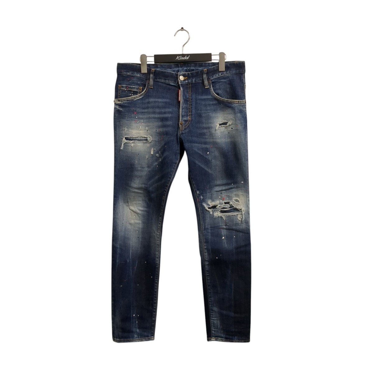 【中古】DSQUARED2 SKATER JEANS デニムパンツ S74LB1255 インディゴ サイズ:50 【170626】(ディースクエアード)|ブランド古着のカインドオル