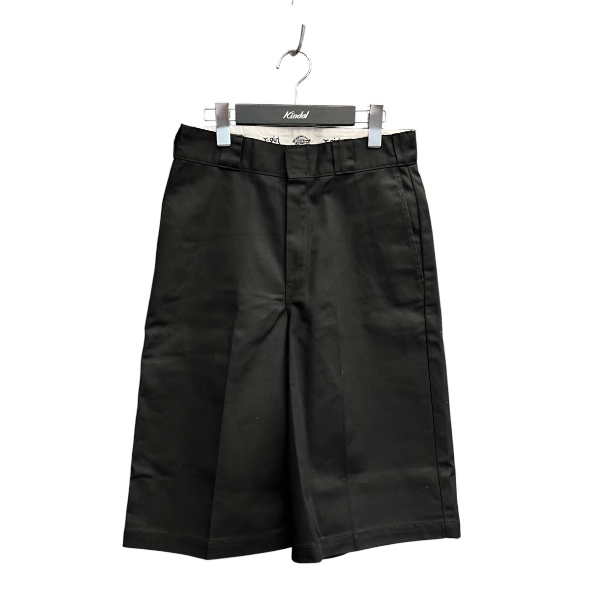 【中古】Dickies&times;X-girlWORKSHORT PANTS ハーフパンツ 105251031017 ブラック サイズ：M【価格見直し】｜ブランド古着のカインドオル