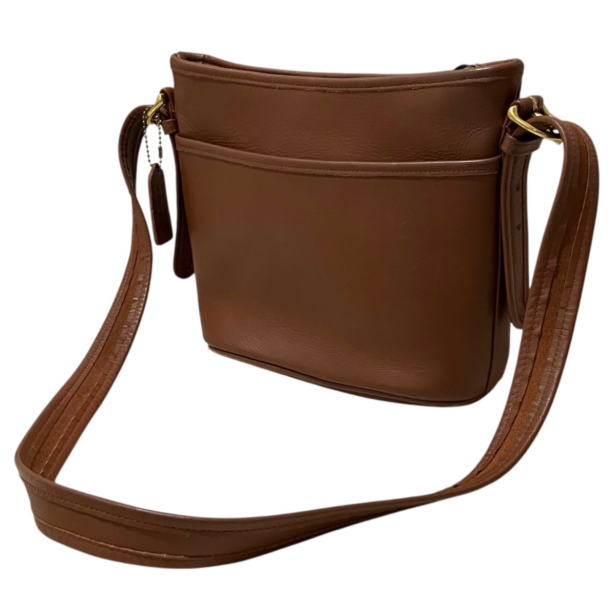 【中古】COACH　【OLD COACH】 ショルダーバッグ ブラウン 【180626】（コーチ）｜ブランド古着のカインドオル
