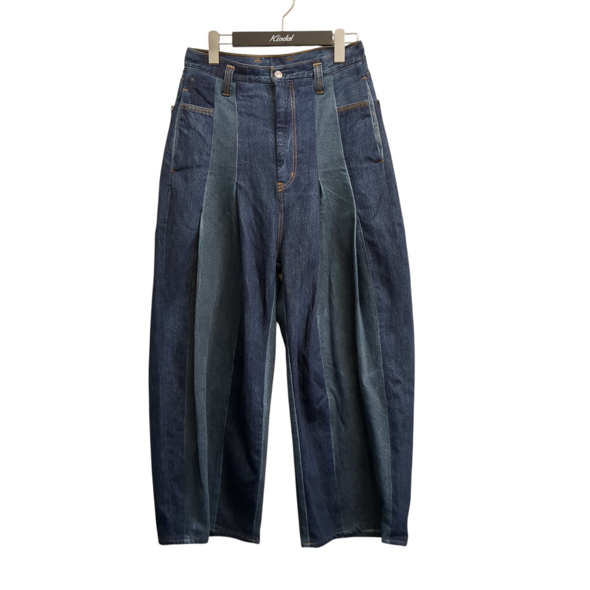 【中古】SHINYA KOZUKA　22SS RE-BAGGY デニムパンツ 2201SK47 インディゴ サイズ：XS 【190626】（シンヤコヅカ）｜ブランド古着のカインドオル 22,022円
