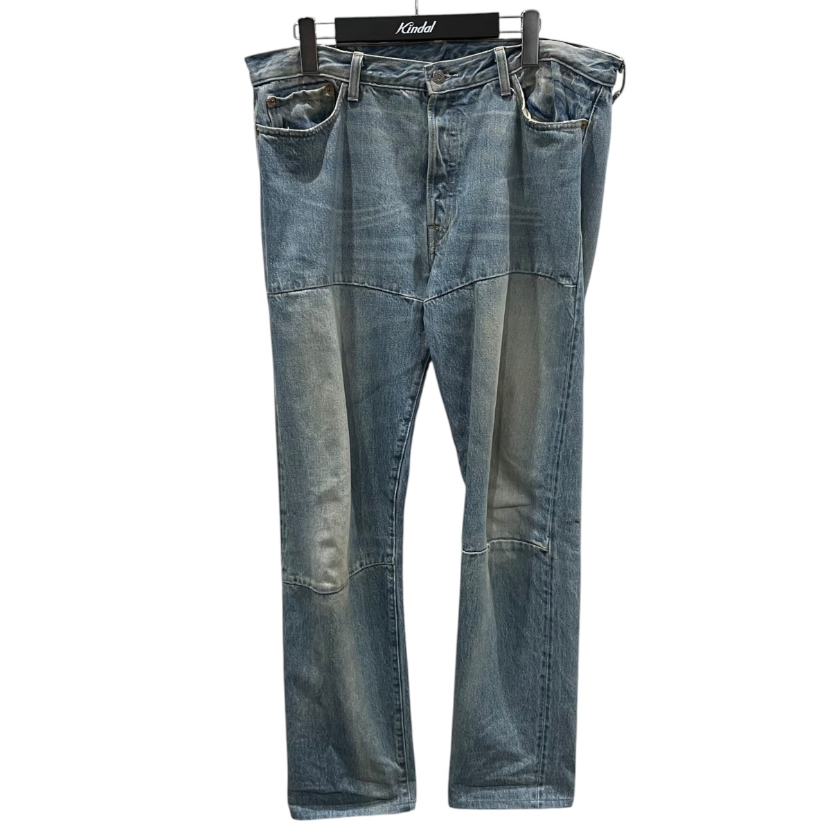【中古】LEVI&rsquo;S　デニムパンツ 501 66年モデル 両面BIG E 66501-0069 インディゴ サイズ：W36 L36 【160726】（リーバイス）｜ブランド古着のカインドオル