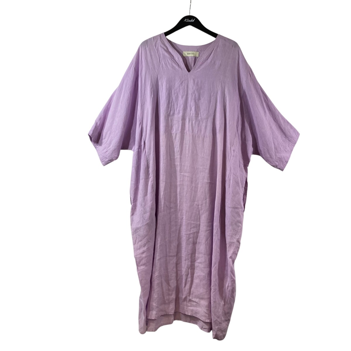 【中古】WRYHTSAHARA DRESS リネンワンピース 191WT-DR02 パープル サイズ:2【価格見直し】|ブランド古着のカインドオル