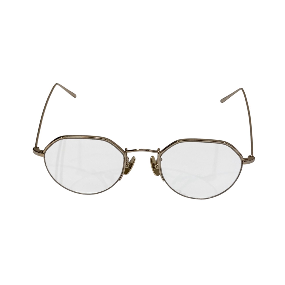 【中古】A．D．S．R．眼鏡 TIPSY 01 ゴールド【価格見直し】｜ブランド古着のカインドオル 8,862円