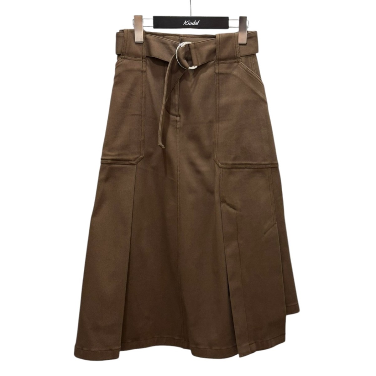 【中古】3.1 phillip lim ダブルポケットタックスカート ブラウン サイズ:00 【190626】(スリーワンフィリップリム)|ブランド古着のカインドオル
