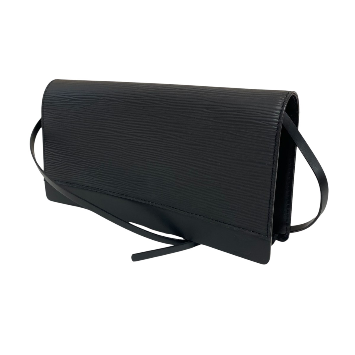 【中古】LOUIS VUITTON エピ オンフルール ショルダーバッグ M52732 ブラック 【190626】(ルイヴィトン)|ブランド古着のカインドオル