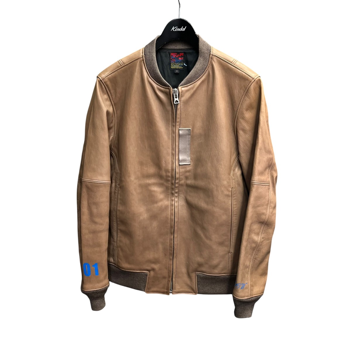 【中古】BRU NA BOINNE ホースレザージャケット 5L-0002-2 赤銅色 大きさ：1 【200626】（ブルーナボイン）