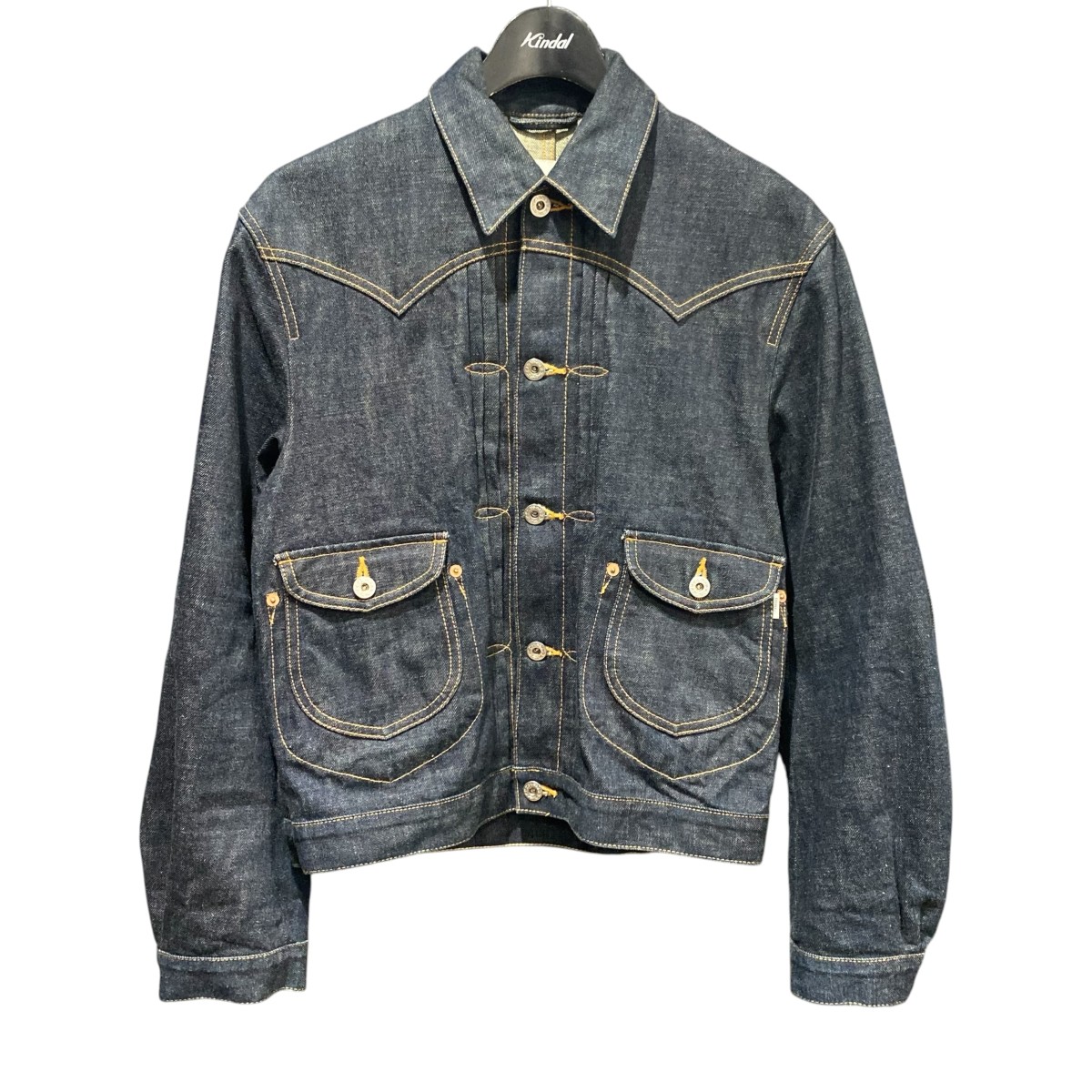 【中古】SUGARHILL　Classic Denim Jacket CLASS001 インディゴ サイズ：2 【200626】（シュガーヒル）｜ブランド古着のカインドオル