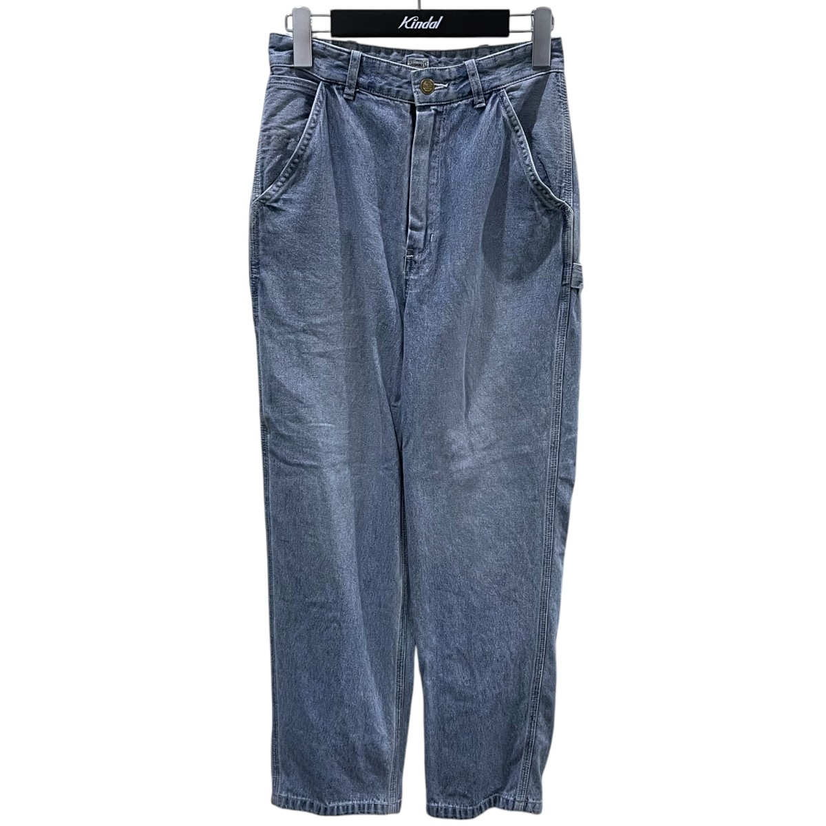 【中古】Johnbull&times;UNION HERCULES MADE　25AW デニムパンツ TAPERED PAINTER PANTS テーパードペインターパンツ HE251P06 ライトインディゴ サイズ：S 【210626】（ジョンブル&times;ユニオン ヘラクレス メイド）｜ブランド古着のカインドオル