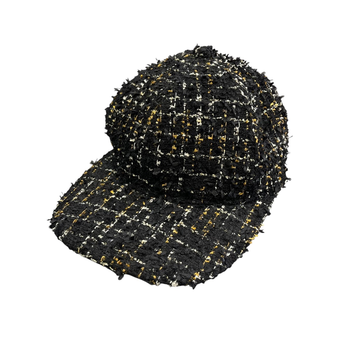 【中古】TAIGA IGARI Fancy Tweed Cap ツイードキャップ TI108024FT ブラック サイズ:F 【210626】(タイガイガリ)|ブランド古着のカインドオル