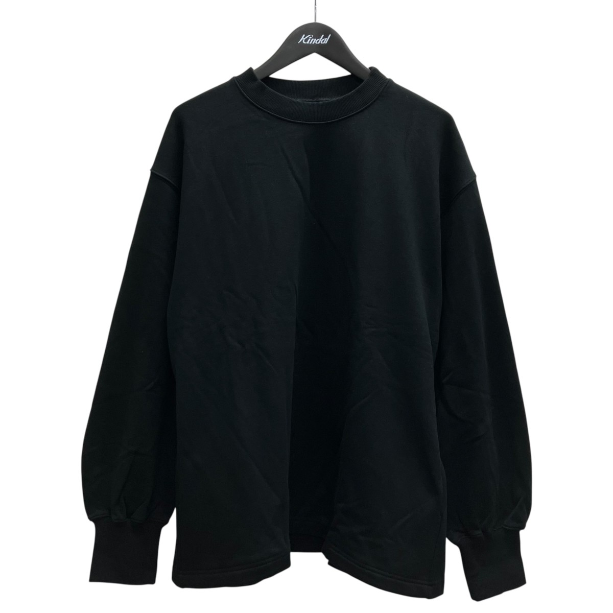 【中古】Tamme クルーネックスウェット ブラック サイズ:1 【230626】(タム)|ブランド古着のカインドオル