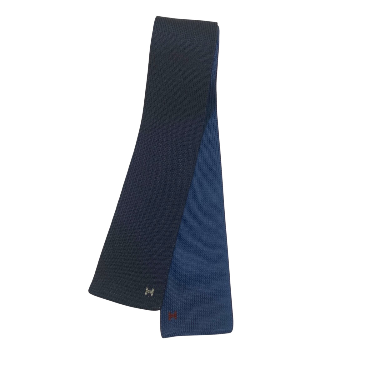 【中古】HERMES　シルクニットタイ ネクタイ マルチカラー 【230626】（エルメス）｜ブランド古着のカインドオル