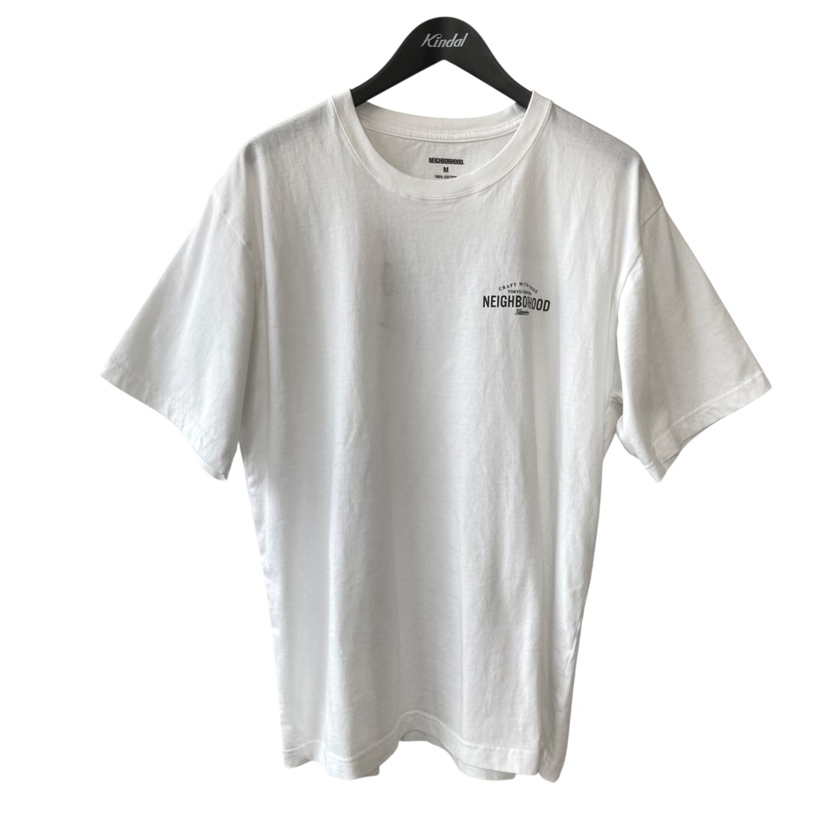 【中古】NEIGHBORHOOD　26SS Tシャツ ホワイト サイズ：M 【240626】（ネイバーフッド）｜ブランド古着のカインドオル