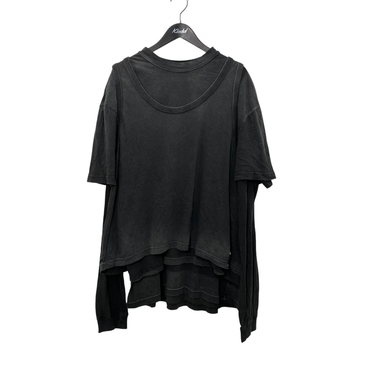 【中古】ALEXANDER WANG　トリプルレイヤードTシャツ UCC4241720 グレー サイズ：M 【230626】（アレキサンダーワン）｜ブランド古着のカインドオル